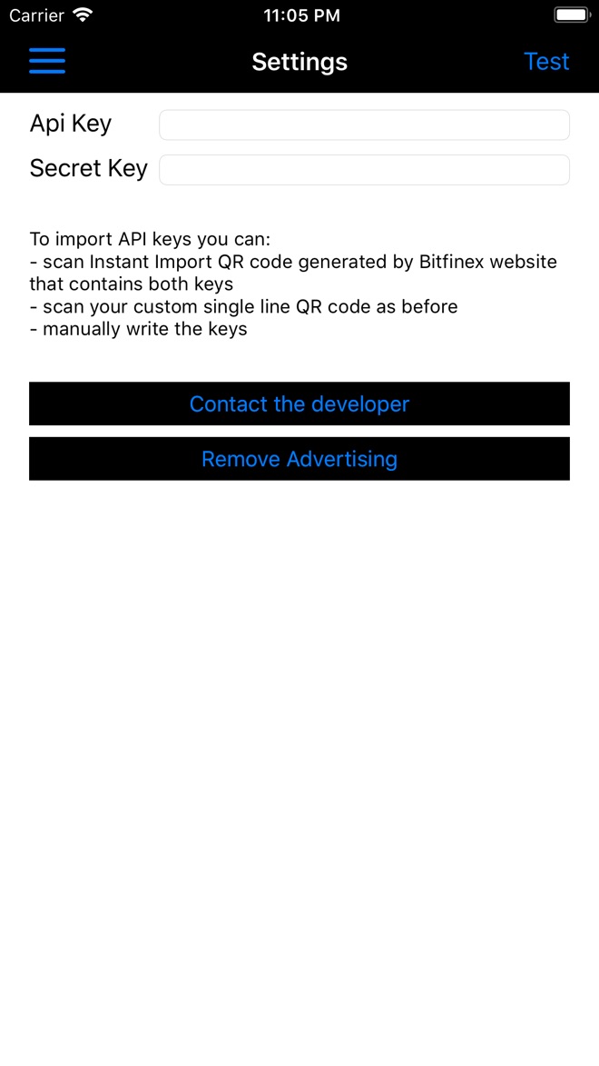 TraderBit for Bitfinex - capture iPhone 3